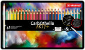 Kleurpotlood STABILO CarbOthello kalkpastel 48st