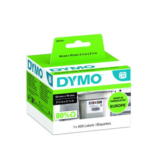 Etiket Dymo LabelWriter voedsel 54x70mm 1st wit