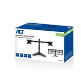 Monitorarm op voet 2 schermen - afbeelding 4