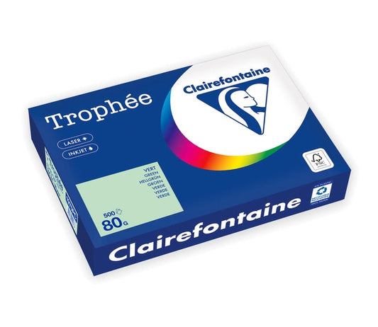 Kopieerpapier Trophee A4 80gr groen