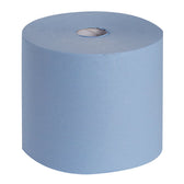 Poetsrol WypAll L10 1-laags 235mmx380m blauw - afbeelding 2