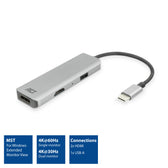 Adapter ACT USB-C 4K multiport 2 HDMI monitoren - afbeelding 3