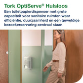 Toiletpapierdispenser Tork T7 verticaal duo wit - afbeelding 6