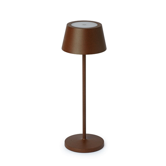 Tafellamp MAUL Nina LED dimbaar bruin