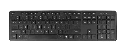 Toetsenbord Quantore Qwerty draadloos USB-A zwart