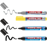 Viltstift edding 385 flipover en 380 - 383 4st ass - afbeelding 7