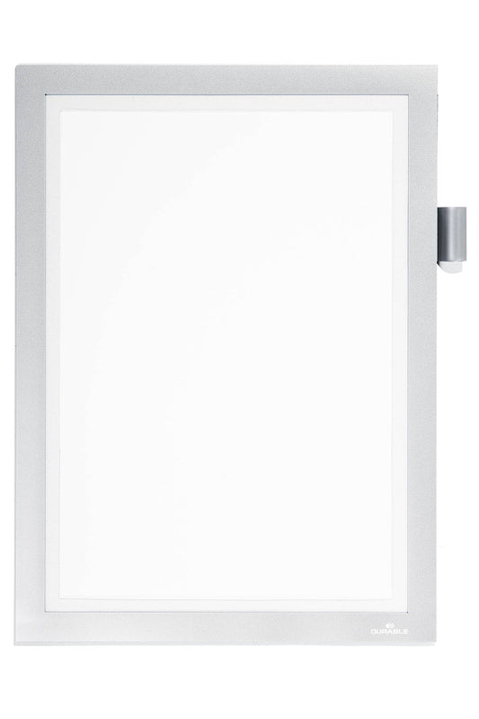 Duraframe Durable magnetisch A4 Note zilver