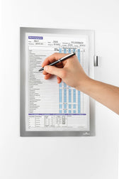 Duraframe Durable magnetisch A4 Note zilver - afbeelding 4