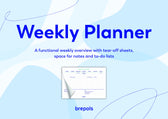 Planner Brepols Weekly planner A4 7d/1p - afbeelding 4