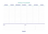 Planner Brepols Weekly planner A4 7d/1p - afbeelding 6