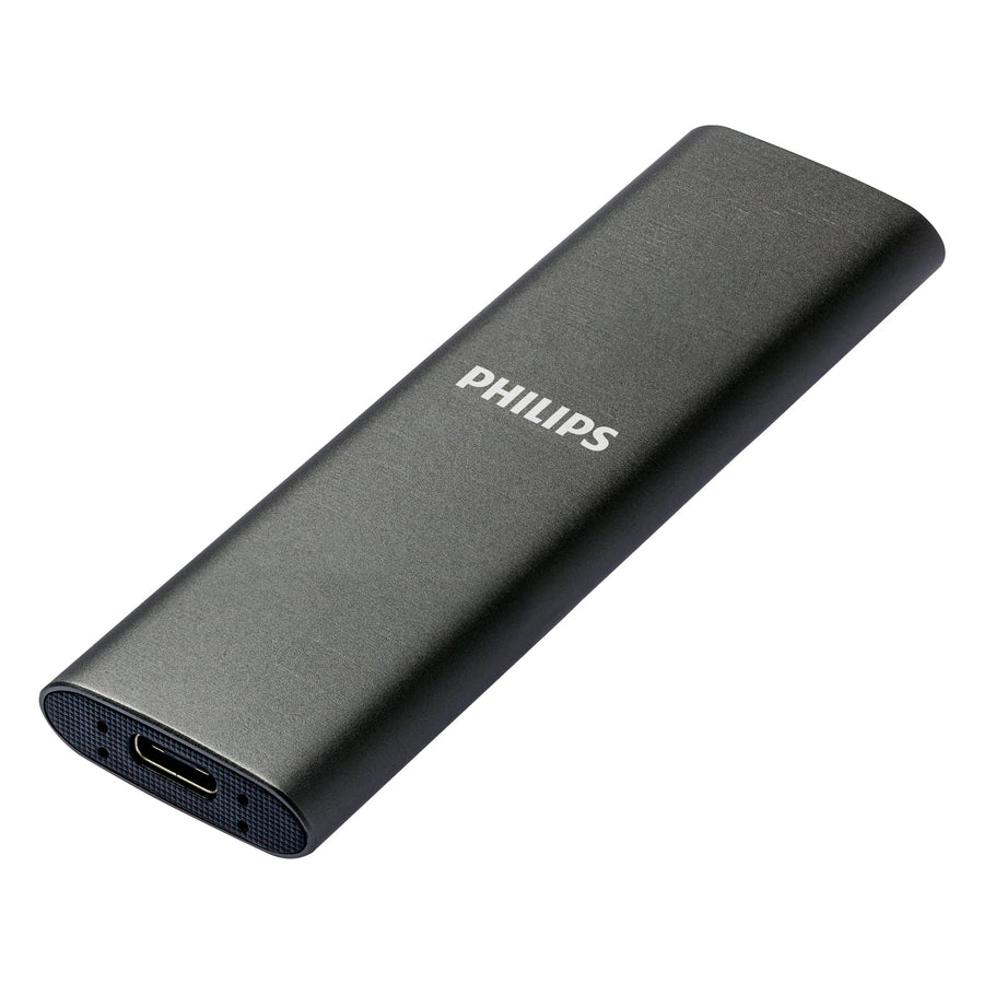Philips External SSD 500 GB Ultra Speed Space Grey