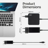 USB-C laptoplader 65W met Power D-profielen 2 m - afbeelding 9