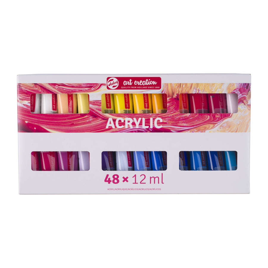 Acrylverf Talens Art Creation set 48 kleuren