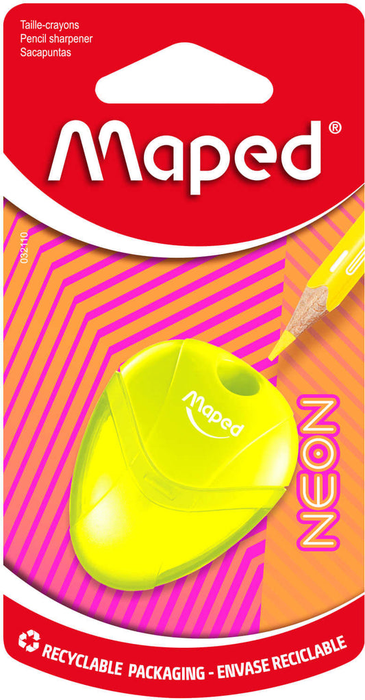 Puntenslijper Maped Neon Igloo 1gaats assorti