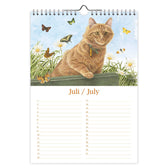 Verjaardagskalender Franciens Katten Jeroen A4 - afbeelding 2