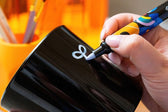 Paintmarker Bic Intensity assorti 4 stuks - afbeelding 8