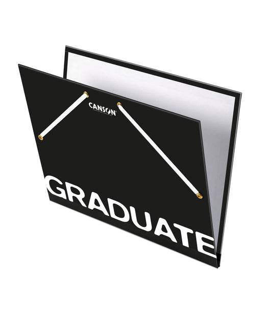 Tekenmap Canson Graduate 320x450mm zwart