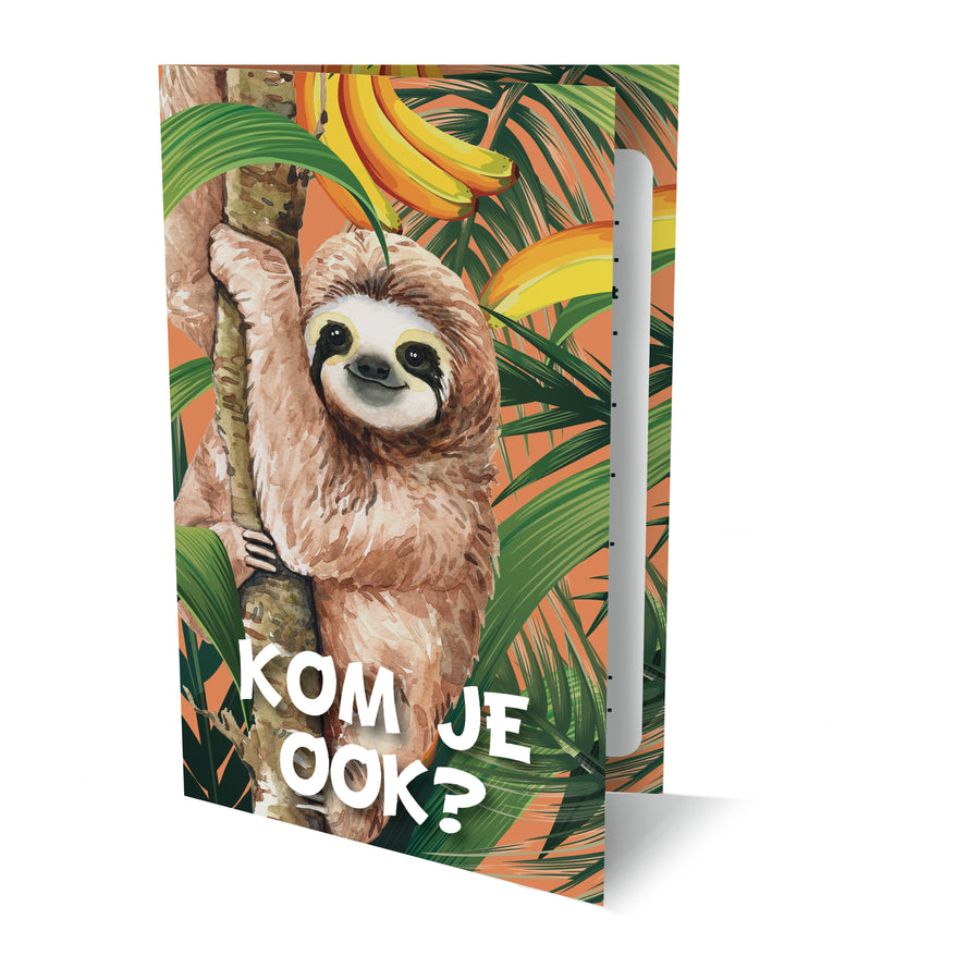 Luiaard uitnodiging PK 937 Interstat