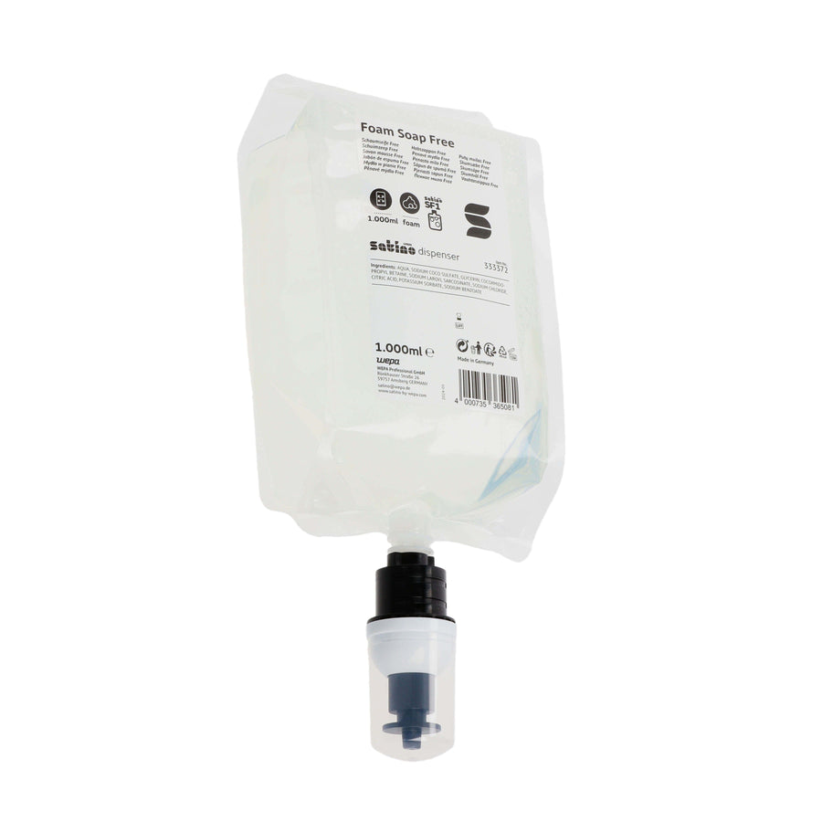 Handzeep Satino SF1 Free schuim 1000ml 333372