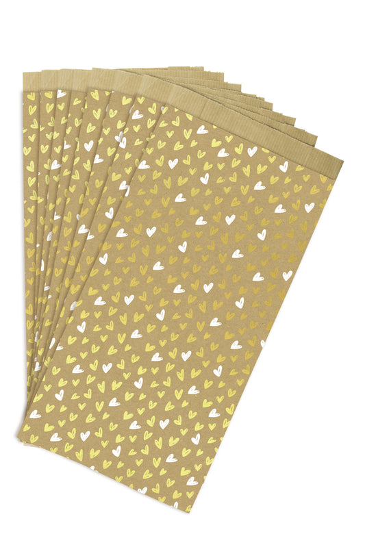 Cadeauzak Clairefontaine 16x30x5 kraft harten 50st