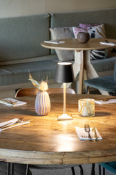 Tafellamp Securit Roma LED opl dimbaar zwart-goud - afbeelding 10