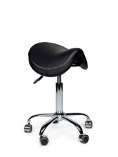Premium zadelkruk zwart laag - afbeelding 6