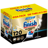 Vaatwastabletten Finish Ultimate plus 120 stuks - afbeelding 2