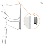 Whiteboard Nobo Infinity randloos 60x90cm - afbeelding 6