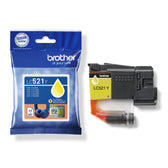Inktcartridge Brother LC-521Y geel - afbeelding 6