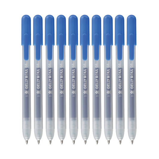 Gelschrijver Sakura Gelly Roll Classic 10st blauw