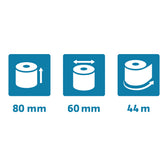 Telrol Exacompta 80mmx44mx12mm SafeContact therm - afbeelding 7