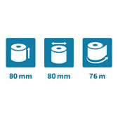 Telrol Exacompta 80mmx76mx12mm SafeContact therm - afbeelding 10