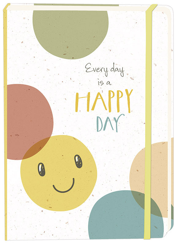 Notitieboek Smiley Happy Day A5 lijn 92pag sc