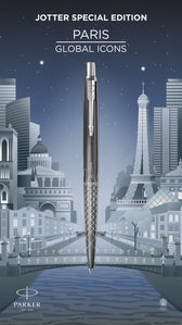 Balpen Parker Jotter Parijs  CT M grijs - afbeelding 3