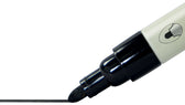 Whiteboardmarker Nobo rond zwart 3mm - afbeelding 4