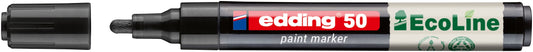 Paintmarker edding 50 Eco waterbasis 2-3mm zwart