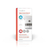 Rookmelder Nedis Zigbee 3.0 Wifi 10 jaar wit