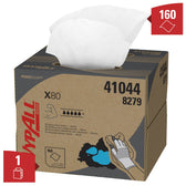 Poetsdoek WypAll X80 PowerClean 426x281mm wit - afbeelding 4