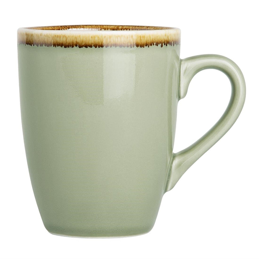 Mok Olympia Kiln 340ml 6 stuks mosgroen