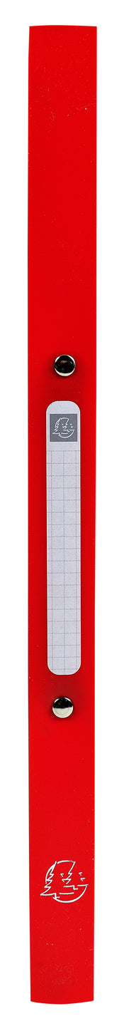 Ringband Exacompta A4 2rings Omech 15mm PP rood - afbeelding 3