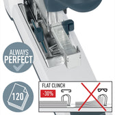 Nietmachine Leitz Heavy Duty Flat Clinch 120vel zi - afbeelding 4