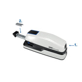 Nietmachine elektr Rapid Optima grip zwart zilver - afbeelding 9