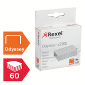 Nieten Rexel Odyssey verzinkt 2500st