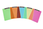 Klembord MAUL A4 staand transparant PS neon blauw - afbeelding 2