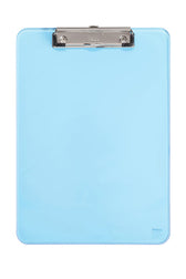 Klembord MAUL A4 staand transparant PS neon blauw - afbeelding 4