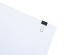 Papierklem MAUL 213 foldback 19mm zwart 12 stuks - afbeelding 4