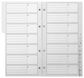 Telefoonalbum Kangaro 215x130mm A-Z 4-rings zwart - afbeelding 7