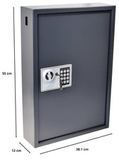 Sleutelkast Pavo security 100 haken donkergrijs - afbeelding 6