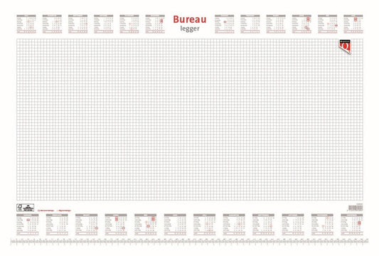 Bureau-onderlegblok 2026 Quantore 60x40cm