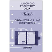 Agendavulling 2026 Kalpa Pocket 1dag/1pagina
